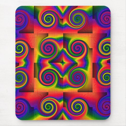 Frieden und Liebe_ Mousepad (Vorne)