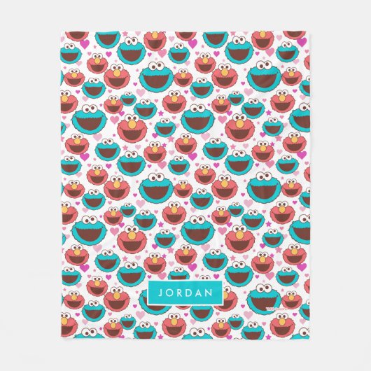 Frieden und Liebe | Name hinzufügen Fleecedecke (Vorderseite)