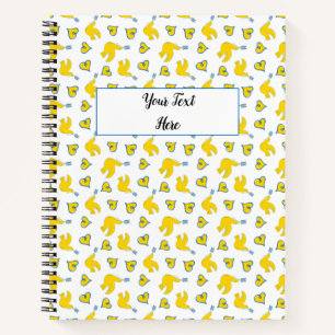 Frieden und Liebe Notizblock