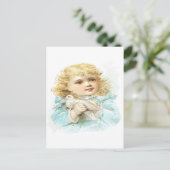 Frieden und Liebe Postkarte (Stehend Vorderseite)