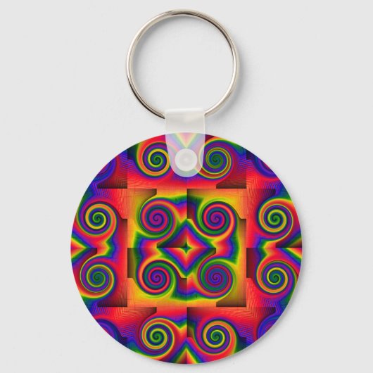 Frieden und Liebe_ Schlüsselanhänger (Vorderseite)