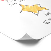 Frieden und Liebe sind ewige Poster (Ecke)