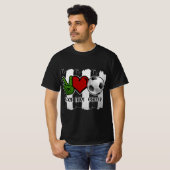 Frieden und Liebe T-Shirt (Vorne ganz)