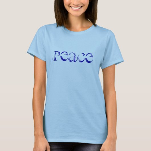 FRIEDEN und LIEBE T-Shirt (Vorderseite)