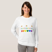 Frieden und Liebe T-Shirt (Vorne ganz)