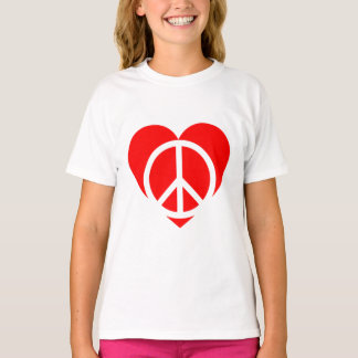 Frieden und Liebe T-Shirt