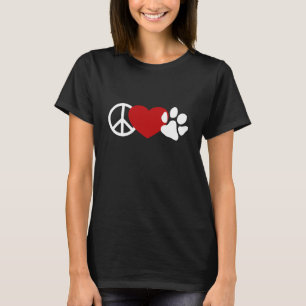 Frieden und Liebe T-Shirt