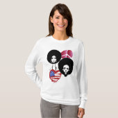 Frieden und Liebe T-Shirt (Vorne ganz)