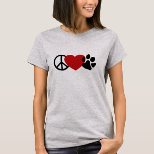 Frieden und Liebe T-Shirt