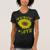 Frieden und Liebe T-Shirt (Vorderseite)