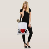 Frieden und Liebe Tasche (Am Model)