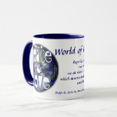 Frieden und Liebe - Tasse (Vorderseite Links)