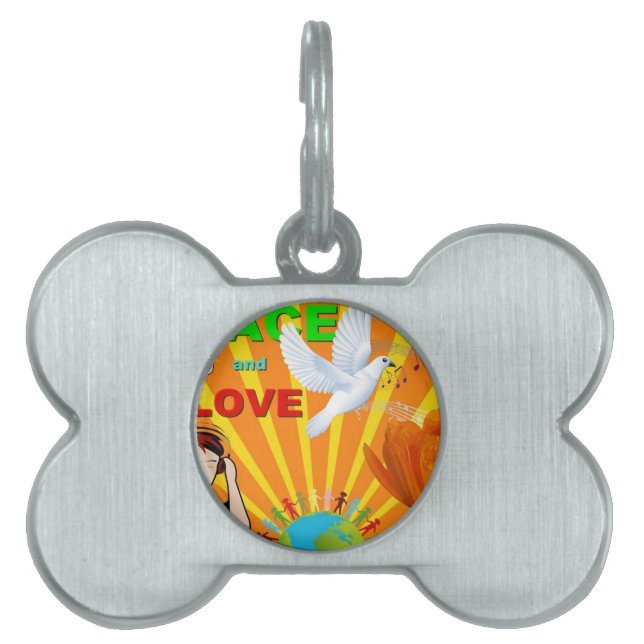Frieden und Liebe Tiermarke (Vorderseite)