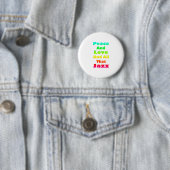 Frieden und Liebe und alles, was Jazz Button (Beispiel)