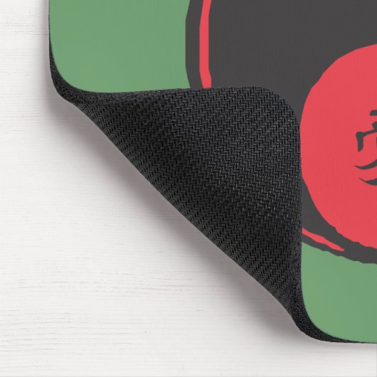 Frieden und Liebe Yinyang Mousepad (Ecke)