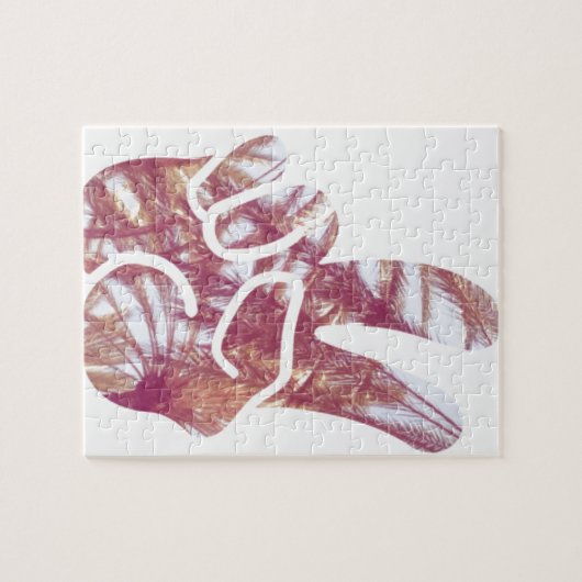 Frieden und Palmen Puzzle (Horizontal)