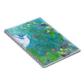 Frieden und Petals-Notebook Notizblock (Rechte Seite)