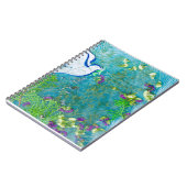 Frieden und Petals-Notebook Notizblock (Linke Seite)