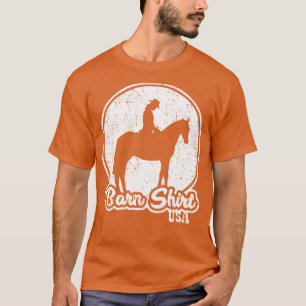 Frieden und Ruhe im Pferdestall USA T-Shirt