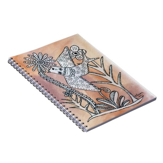 Frieden und Ruhe Notizblock (Rechte Seite)