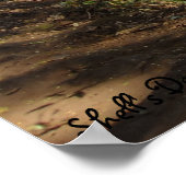 Frieden und Ruhe Poster (Ecke)