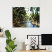 Frieden und Ruhe Poster (Heimbüro)