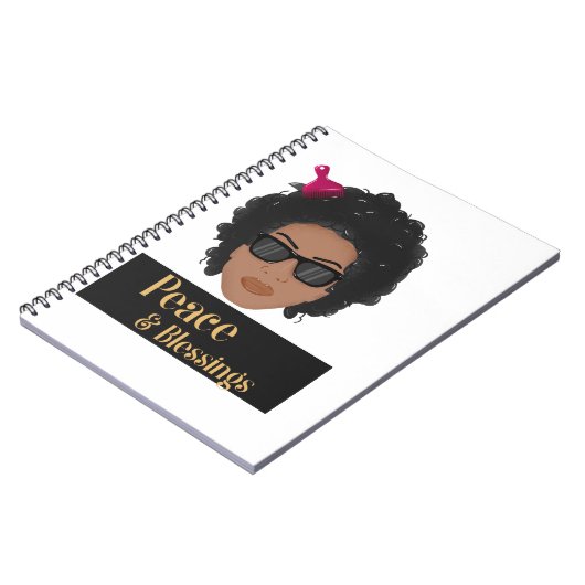 ) Frieden und Segen Notizblock (Linke Seite)