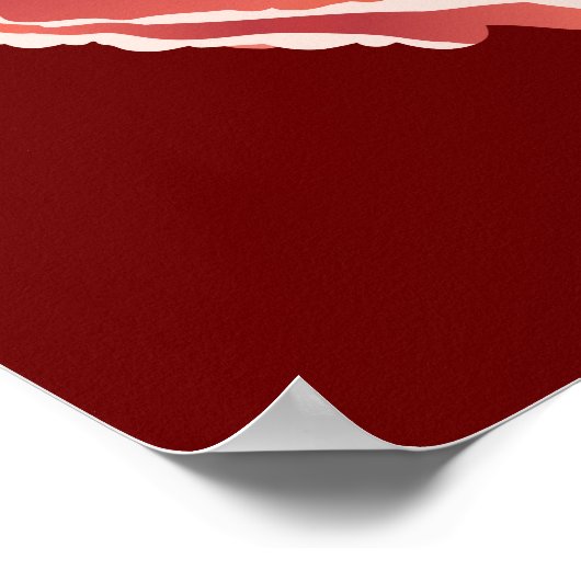 Frieden von Bacon Poster (Ecke)