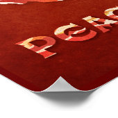 Frieden von Bacon Poster (Ecke)