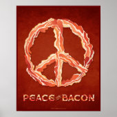 Frieden von Bacon Poster (Vorne)