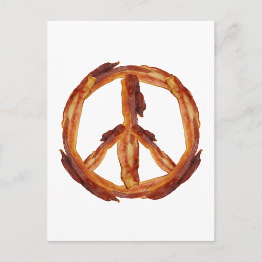 Frieden von Bacon Postkarte (Vorderseite)