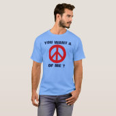 Frieden von mir T-Shirt (Vorne ganz)