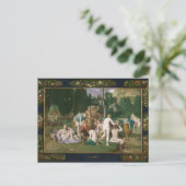 Frieden von Pierre Puvis de Chavannes Postkarte (Stehend Vorderseite)