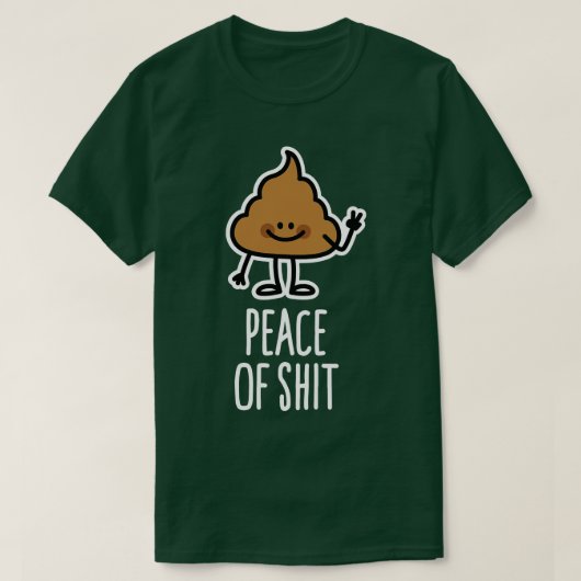 Frieden von Pun Emoticon 1 T-Shirt (Design vorne)