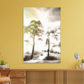 Frieden vor dem Sturm Leinwanddruck (Insitu (Wohnzimmer))