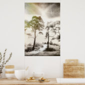 Frieden vor dem Sturm Poster (Küche)