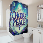 Frieden wählen duschvorhang (Beispiel)