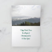 Frieden, Weihnachten geklappte Grußkarte Karte (Innenseite)