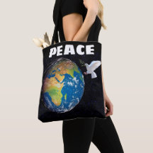 Frieden - Weltweite Tasche