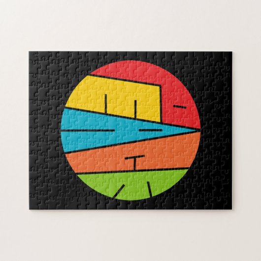 Frieden - Wort-Kunst Puzzle (Horizontal)