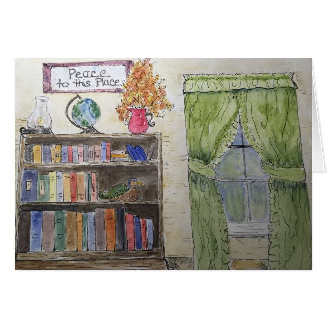 Frieden zu diesem Platz (Vorderseite (Horizontal))