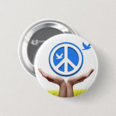 Frieden zwei button (Vorne & Hinten)