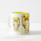Frieden Zweifarbige Tasse (Vorderseite Links)