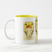 Frieden Zweifarbige Tasse (Links)