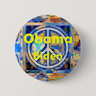 FRIEDENObama Biden knopf Button