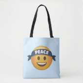 Friedens-Emoji Tasche (Vorderseite)