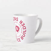 Friedens Friedensbauer Latte-Tasse Milchtasse (Rechte Ecke)