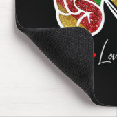 Friedens-Liebe Juneteenth Black Pride Freedom 4. Mousepad (Ecke)