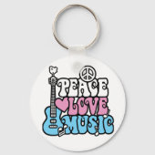 Friedens-Liebe Schlüsselanhänger (Vorderseite)