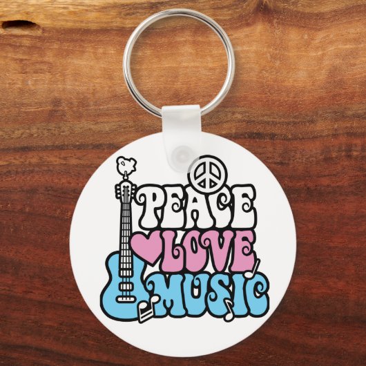 Friedens-Liebe Schlüsselanhänger (Vorderseite)